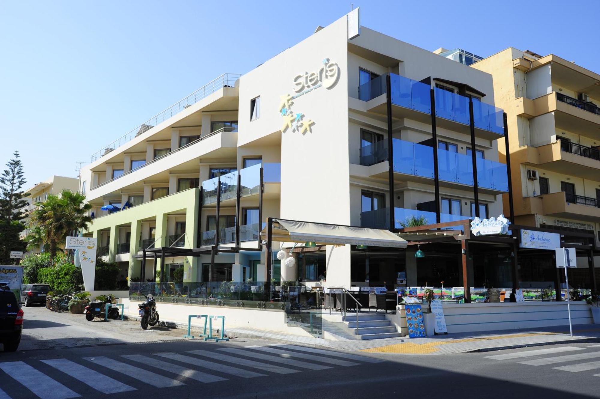 Steris Elegant Beach Hotel & Apartments Rethymno  Екстер'єр фото